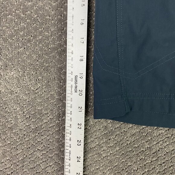 Eddie Bauer First Ascent Shorts Men's 34 Slate Blue Guide Pro Cargo Hiking - Picture 14 of 15